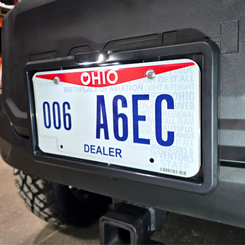 Dach Apollo Lighted License Plate Mount