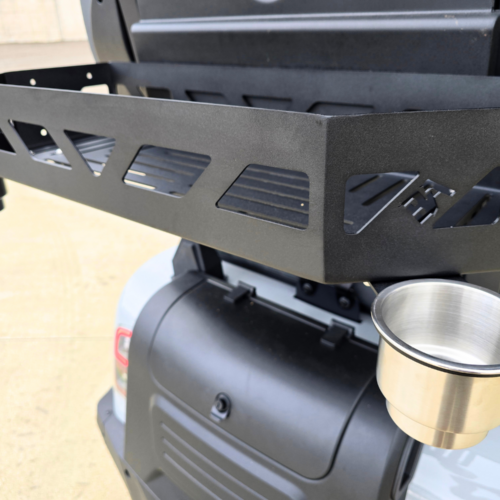 Dual Stainless Cupholders (BA CartRack™ Attachment)
