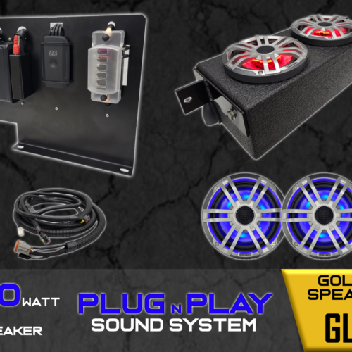 Evolution D2 150W Plug N Play 4 Speaker Sound System (GLD4) (Plus