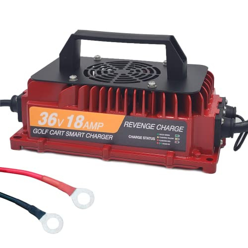 Revenge Golf Cart Parts & Accessories 18 AMP Onboard Battery Charger For 36V Golf Carts