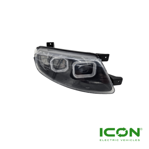 Passenger Side (Right) Front Headlight For ICON-HD, ICON Gas, And ICON EV Golf Carts
