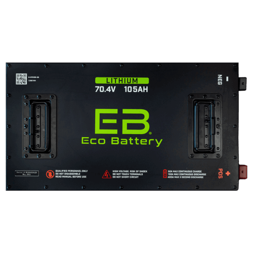 Eco Battery 70V 105Ah LifePo4 Golf Cart Battery Only