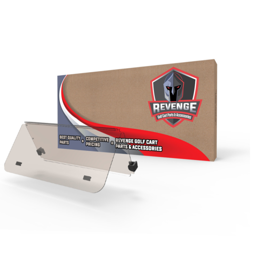 Club Car DS 82-00.5 Tinted Folding Windshield 1982-2000