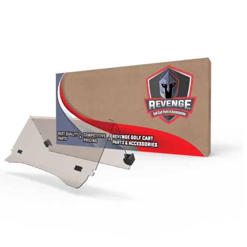 EZ-GO TXT/Medalist Tinted Folding Windshield 1994-2013