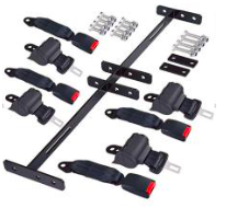 Premium Retractable Seat Belt With Bar