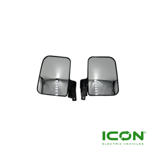 Side-View Mirror Set For ICON Golf Cart