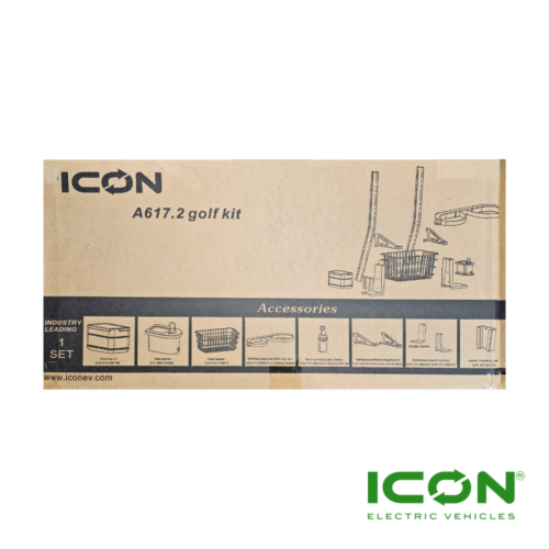Golfer Set Up Fits ICON I20, I20L, I40F & I40FL Golf CartsECO By ICON And ICON EV Golf Carts