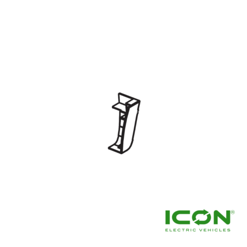 Passenger Side (Right) Rear Side Cover Sheet Plug For ECO By ICON, ICON Commercial, And ICON Gas Golf Carts