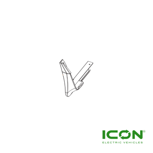 Driver Side (Left) Front Fender For ECO By ICON, ICON Commercial, ICON-HD, And ICON Gas Golf Carts