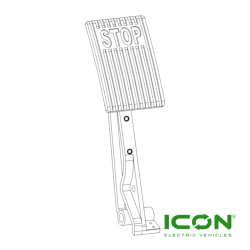 Brake Pedal Bracket For ICON Golf Carts