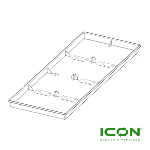 Battery Box For ICON 4 Passenger Golf Carts