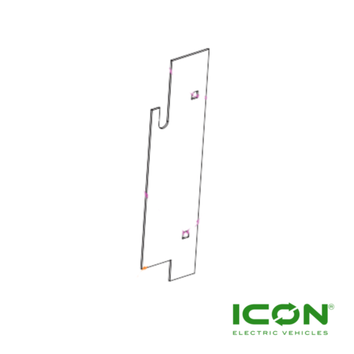 Tailgate Buckle For ECO By ICON, ICON Commercial, ICON-HD, And ICON EV Golf Carts