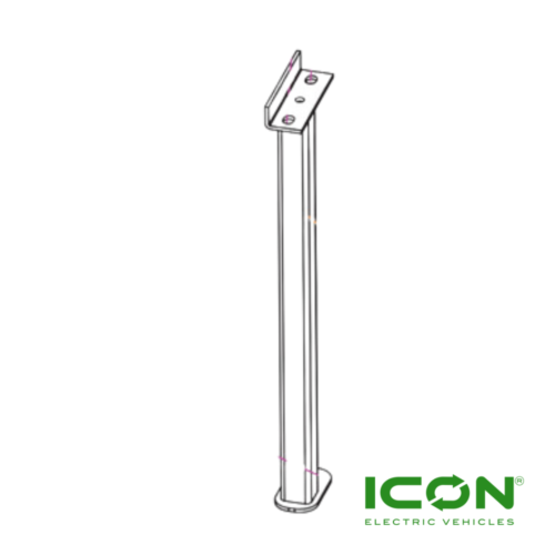 Passenger Side (Right) Cargo Holder Backstay For ICON Golf Carts