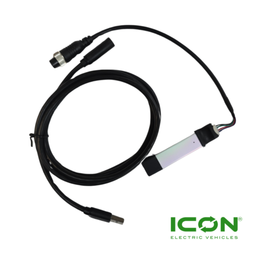 ICON Charger Data Cable Assembly For ECO By ICON, ICON Commercial, And ICON EV Golf Carts