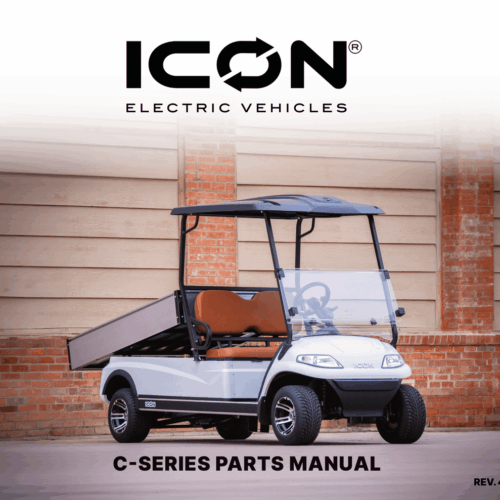 2024 C-Series Golf Cart Parts Manual PDF