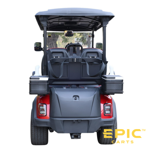 Golfer Set Up For EPIC E40FX Golf Carts