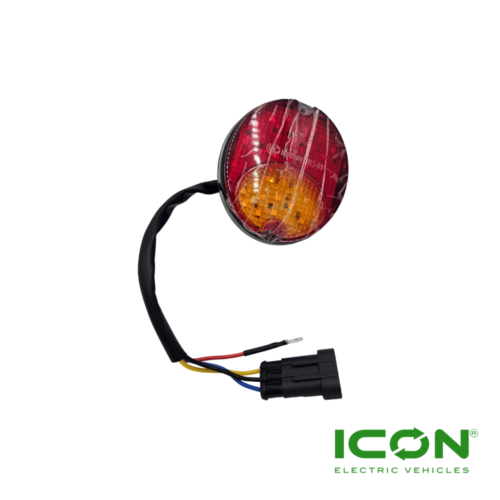 Round Tail Light For ICON Golf Cart