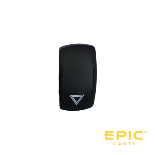 Hazard Lights Switch For EPIC E20, E60, E40, E40L, E40FL, E60L After November, 2023 (Only Fits New Speedometer Switch Board) Golf Carts