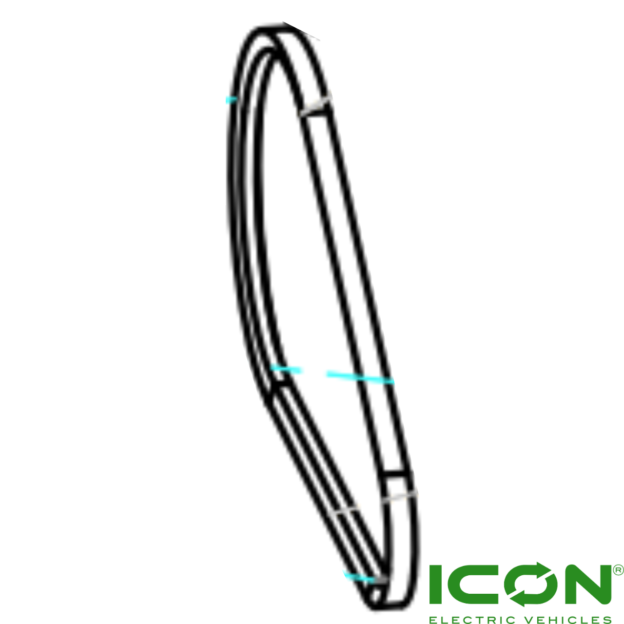 Rear Axle Shift Arm For ICON Gas G40, G40L, G60, G60L, Golf Cart Models - Image 2