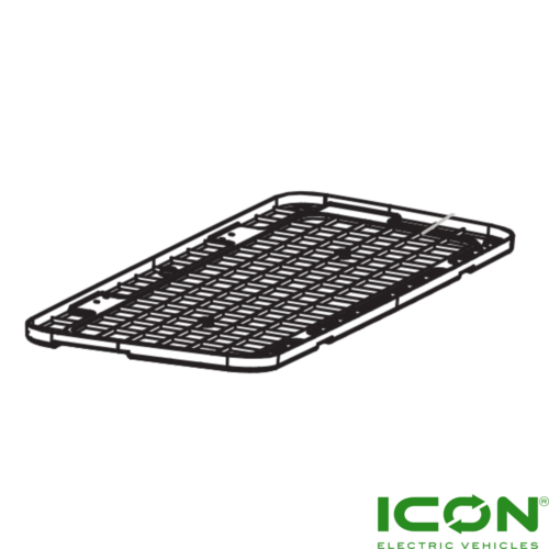Rear Seat Cushion Board For ICON I40F, I40FL, I60, I60L, I60F, I80 Golf Carts