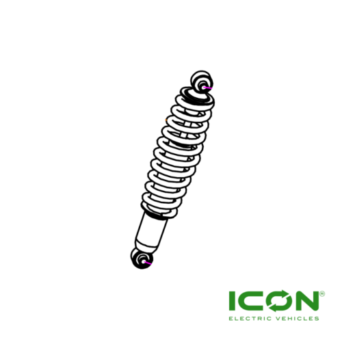 Rear Shock Absorber Assembly For ICON GAS G40L Golf Carts