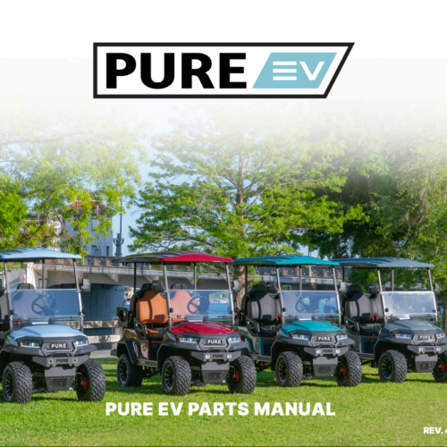 PURE EV Golf Carts DIgital Parts Manual PDF