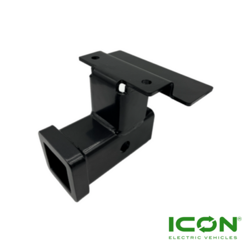 ICON EV Golf Cart Rear Trailer Hitch Kit With 2" Receiver (Does NOT Fit ICON Gas Models) (Will Fit Advanced EV With Backseat)