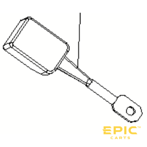 Seat Belt Buckle For EPIC E40FX Golf Carts