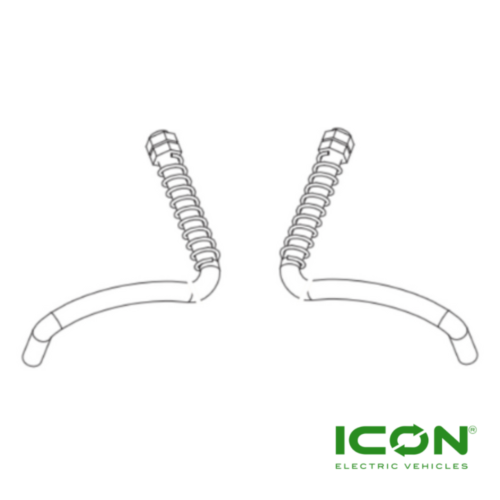 Cargo Box Handles For ICON Golf Carts (Set Of 2)
