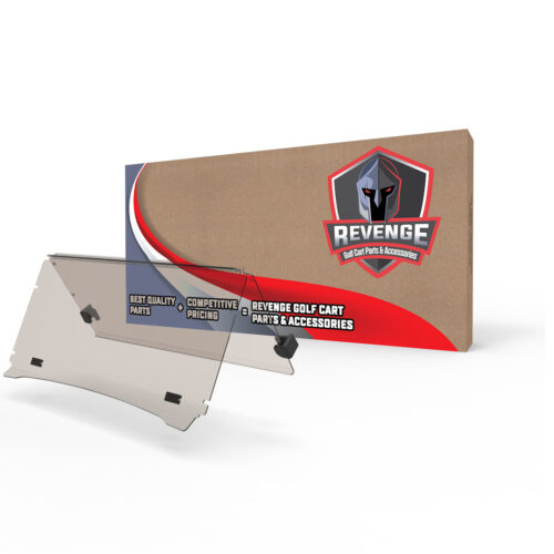 Tinted Folding Windshield For Yamaha Drive2 Years 2017-Up